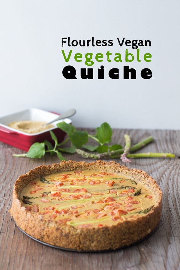 Gluten Free Flourless Vegan Quiche Paleo